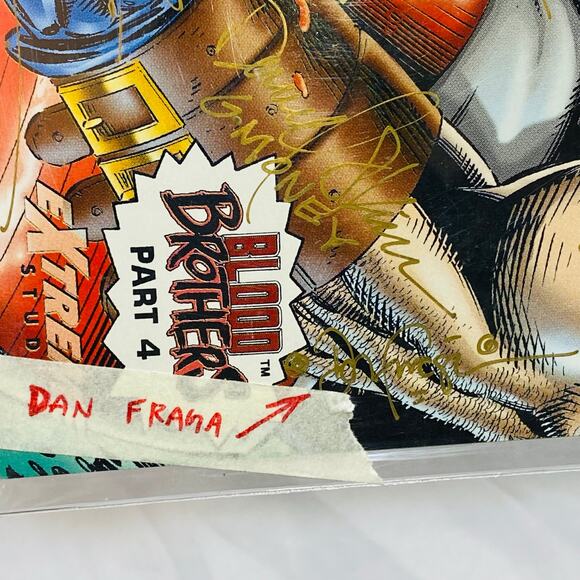 SIGNED Bloodstrike #3 (1993) Image Comics Rob Liefeld Dan Fraga Eric Stephenson - Picture 4 of 11